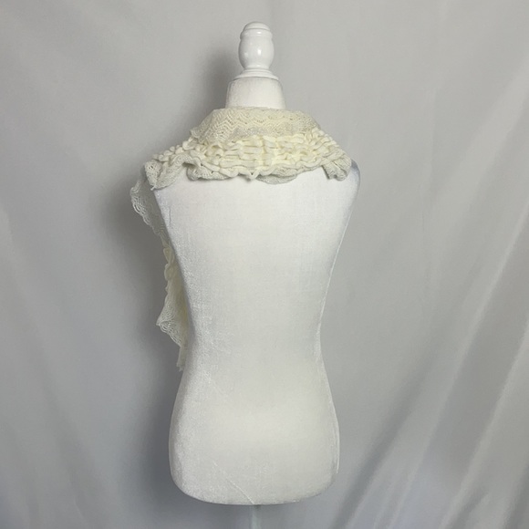 Cream Eternity Scarf - Picture 2 of 5